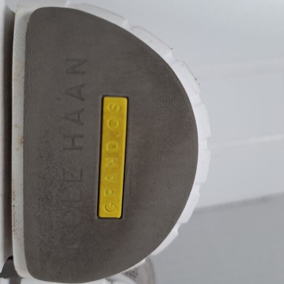 Cole Haan Zerogrand Perforated Shoes Womens 8 Gray Leather Sneakers W03206 - Picture 12 of 14